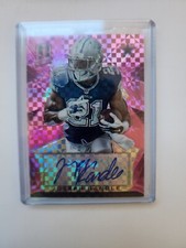 2015 Panini Spectra Signatures Neon Pink Prizm 02/10 Joseph Randle #S-JR Auto