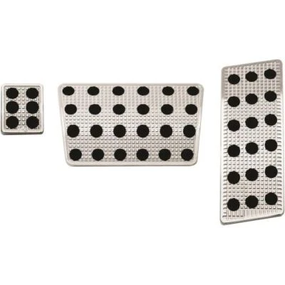 Putco 932010 Track Design líquido sólido Billet acelerador y juego de pastillas de pedal de freno Foto 1 de 3