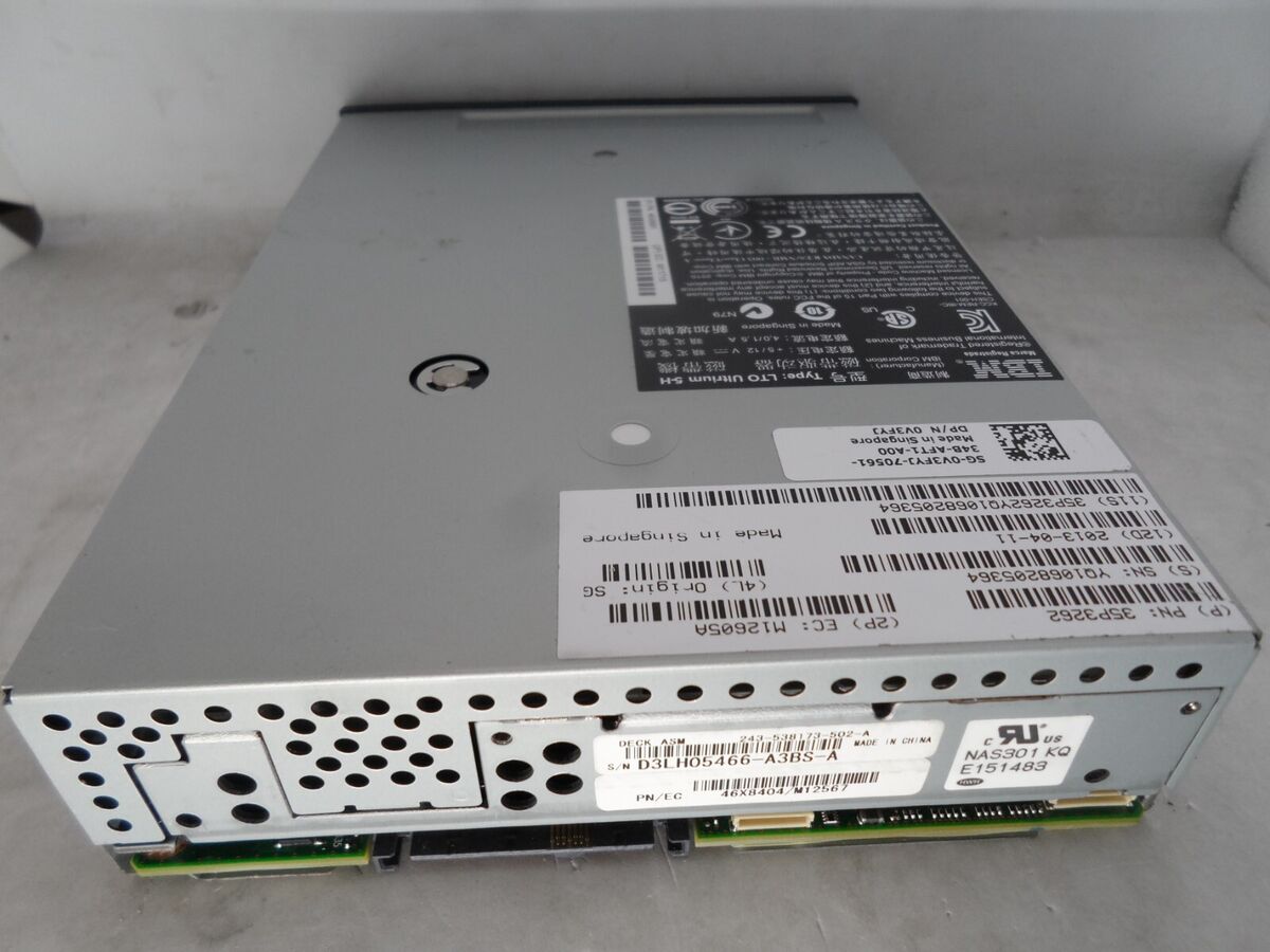 Dell LTO-5 Internal Tape Drives Cartridge Drives for sale | eBay Dell LTO-5 Internal Tape Drives Cartridge Drives for sale | eBay