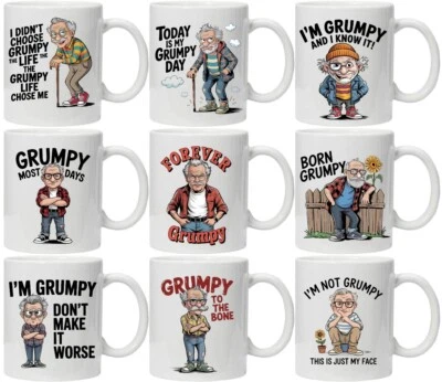 Funny Novelty Mug Hilarious Grumpy Old Man Funny Designs Boxed Funny Gift - Image 1 of 4
