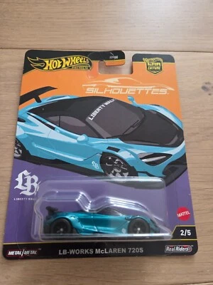 Hot Wheels Premium 2025 Sillouettes McClaren 720s Liberty Works LB - Image 1 of 2