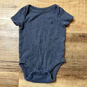 Baby Gap Boys Blue Short Sleeve Bodysuit 0-3 Months