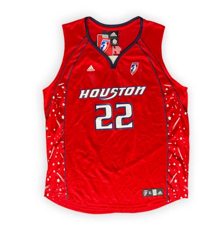 Houston Comets Adidas Sheryl Swoopes 2007 NWT Replica Jersey Size XL Cover