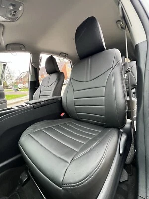 Fundas de asiento de cuero Prius Plus (importadas) / Prius Alpha de 7 plazas Foto 1 de 4