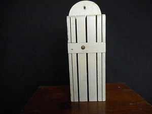 Vintage White Wooden Knife holder 50's kitchen - Kitschy - Bild 1 von 11