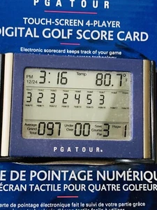 Golfer's Digital 18 Hole Scorecard Pedometer Novelty Golf Accessory Gift  - Picture 1 of 5