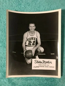 1950's RAWLINGS SPORTING GOODS MEMBER ADVISORY STAFF 8 X 10 SLATER MARTIN - Picture 1 of 1