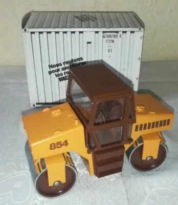 Modellino Rullo Compattatore Case Vibromax Conrad 1:35 LEGGI DESCRIZIONE - Immagine 1 di 4