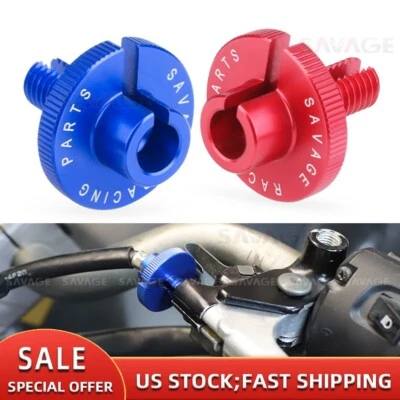 Clutch Wire Cable Adjuster For KAWASAKI Z750 Z800 Z1000 Ninja ZX-6R ZX-9R ZX-10R - Imagem 1 de 4