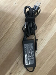 Genuine 90W HP AC Adapter Model TPC-DA57 19.5V 4.62A P/N 773553-001 w/Cord OEM - Picture 1 of 7