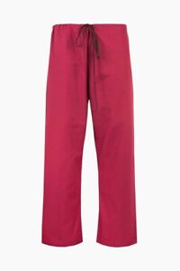 Raspberry (Red) NHS Compliant Reversible Scrub Suit (Trousers Only) set sold sep