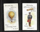 2 WILLS  CARDS:    CONUNDRUMS.    1898