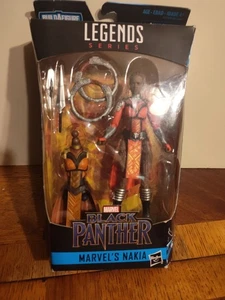 FIGURA DE ACCIÓN MARVEL LEGENDS SERIES BLACK PANTHER MARVEL'S NAKIA 6" BAF OKOYE - Imagen 1 de 6