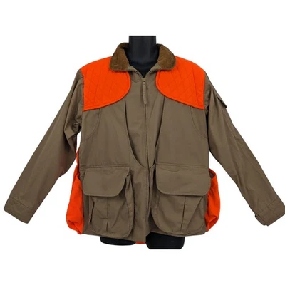 CHAQUETA DE ALMACENAMIENTO EN FRÍO NUEVA SIN ETIQUETAS Equipo para mal tiempo Naranja Blaze Bolsillos de caza para hombre M Foto 1 de 4