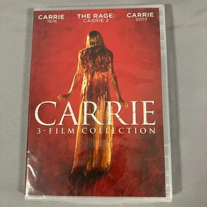 Carrie 3-Film Collection DVD Sealed 1976 Rage Carrie 2 2002 Horror MGM - Picture 1 of 8