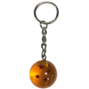 Dragon Ball Z - Vier Sterne Dragon Ball 3D Schlüsselanhänger (1", Acryl) - Great Eastern - Bild 1 von 1