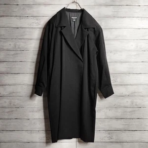USED MADE IN ITALY BY GUCCI, THIS LIGHTWEIGHT WOOL LONG CHESTERFIELD COAT FEAT - Picture 1 of 8