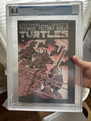 Teenage Mutant Ninja Turtles #1 ~ 3rd Print ~ CGC 8.5 ~ TMNT - Image 1 of 2