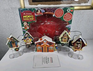Mr Christmas Disney 1993 Mickeys Clock Shop Weihnachten Uhren Getestet OVP - Bild 1 von 24
