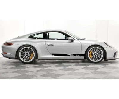 Juego de calcomanías gráficas laterales triple raya 991 Carrera personalizadas Porsche 911 2012-2019 Foto 1 de 4