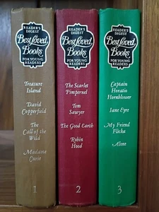 Reader's Digest Best Loved Books For Young Readers Vol 1 2 3 First Edition 1967 - Picture 1 of 9