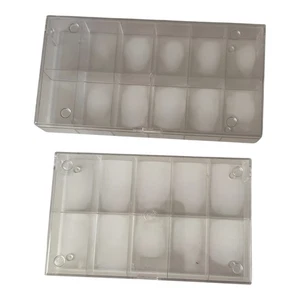Cajas de colección caja de clasificación caja de clasificación huevo transparente 20 piezas caja de almacenamiento - Imagen 1 de 5