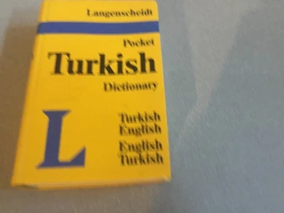 Langenscheidt Pocket Turkish Dictionary: Turkish-English, English-T... Paperback - Image 1 of 2