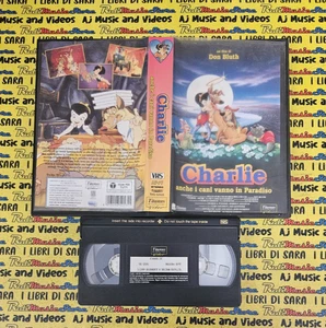 VHS film CHARLIE anche i cani vanno in paradiso DON BLUTH 1992 TITANUS (F33) - Picture 1 of 1