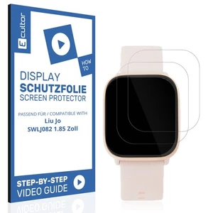 2x 3D Schutzfolie für Liu Jo SWLJ082 1.85 Zoll Display Folie Flexibel Full Cover - Afbeelding 1 van 6