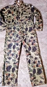 Vintage Walls Blizzard-Pruf Lined Zipper Coveralls Camo Men's XL Regular USA - Picture 1 of 11