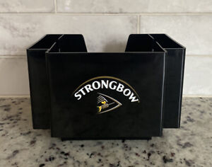 NEW ! Strongbow Hard Cider  Bar Plastic Napkin Caddy & Straw Holder