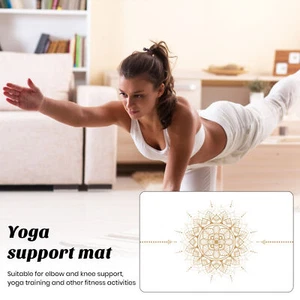 Versatile Yoga Mat Anti-slip Premium Rubber for Comfort Support Super - Picture 1 of 16