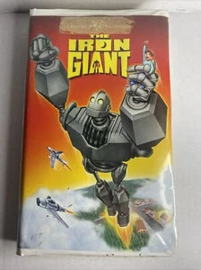 The Iron Giant (VHS, 1999, Clamshell) Jennifer Aniston, Harry Connick Jr. - Imagen 1 de 3