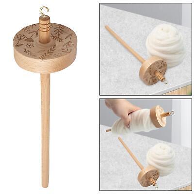 Drop Spindle Yarn Winder Top Whorl Yarn Spinner For Pom Pom's Crochet Woven • 12.64€