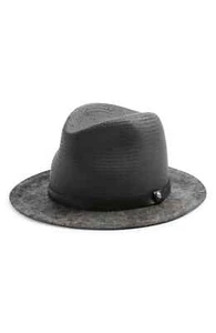 rag & bone 299102 Floppy Playa Canvas Hat, Size Medium in Black Size Medium - Picture 1 of 2