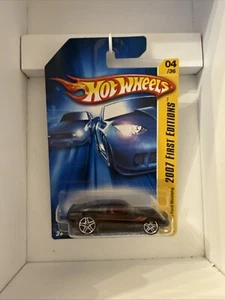 Ford Mustang 1969 '69 Hot Wheels 2007 nuevos modelos negro rojo con llanta cromada PR5 - Imagen 1 de 1