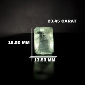 Natural Aquamarine, Octagon Shape, Blue Aquamarine Gem, 18.5x13.5 mm 23.45 Carat - Picture 1 of 6