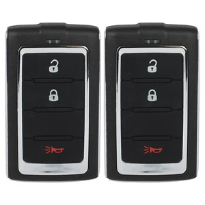 2X for 2021-2022 Jeep Grand Cherokee Keyless Entry Remote Control Key Fob - Picture 1 of 8