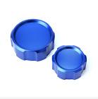 Front & Rear Brake Fluid Reservoir Cap Cover Blue For Bmw S1000r 2015-2020