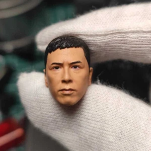 Yip Man Donnie Yen 1/12 Scale Head Sculpt Painted Model Figure Accessory - Picture 1 of 3