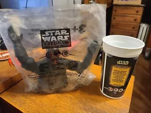 Star Wars Darth Maul Cup Topper, Taco Bell/KFC/Pizza Hut, NUOVO dal 1999 con tazza - Foto 1 di 8