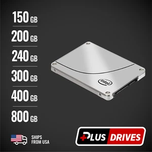 INTEL SATA SSD 1.6TB 800GB 400GB 300GB 240GB 2.5 Solid State Drive 6Gbps lot - Picture 1 of 9