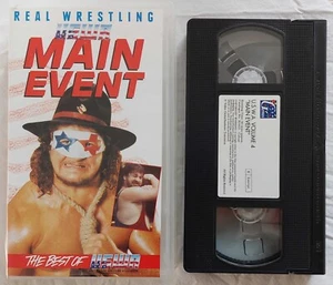 The Best of USWA Volume 4: Main Event VHS Video - RARE WRESTLING TAPE! WWE WWF - Foto 1 di 3