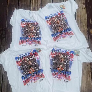 Vintage Lot Of 4 Deadstock Salem Detroit Pistons Tshirts 2 Large And 2 XL - Picture 1 of 9