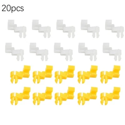 20X para Toyota para Lexus Clip de cerradura de puerta de nailon Manija lateral a presión Retenedor diestro y derecho Foto 1 de 4