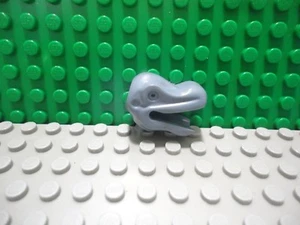 Lego mini figure 1 Sand Blue Dinosaur Head - Picture 1 of 1