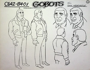 Challenge of the GoBots 1984 Production COPY Model Cel Hanna-Barbera Productions - Picture 1 of 2