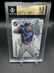 2022 Topps Pristine WANDER FRANCO Rookie RC Rays BGS 9.5 - Picture 1 of 1