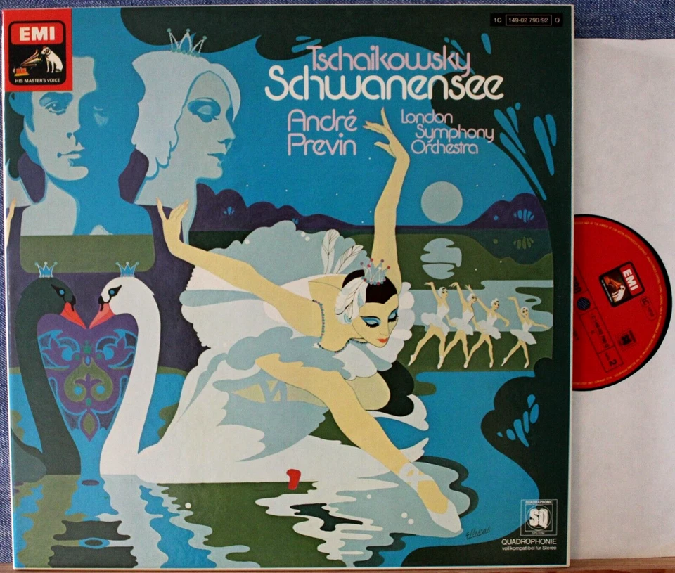 Previn (w Haendel). Tchaikovsky (Swan Lake). EMI 149-02 790/2(3) Box. NM - Image 1 of 1