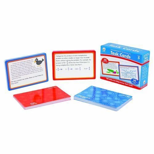 Карты задач Carson-Dellosa обучающие карты класс 5 от  - Изображение 1 из 1